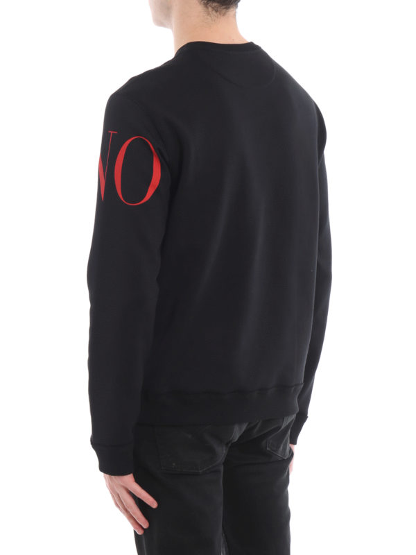 Sweat-Shirts - Noir shop online: VALENTINO