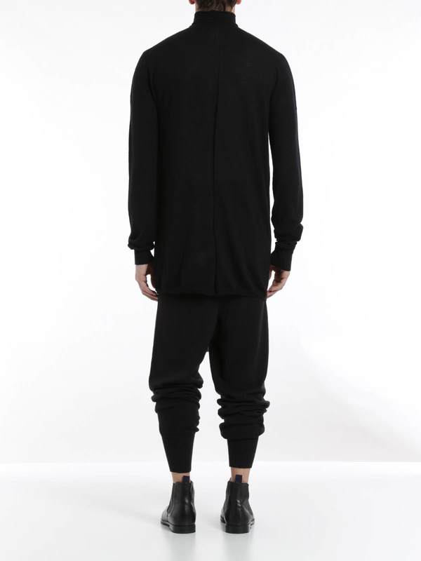 Maxi turtle neck shop online: RICK OWENS HUN