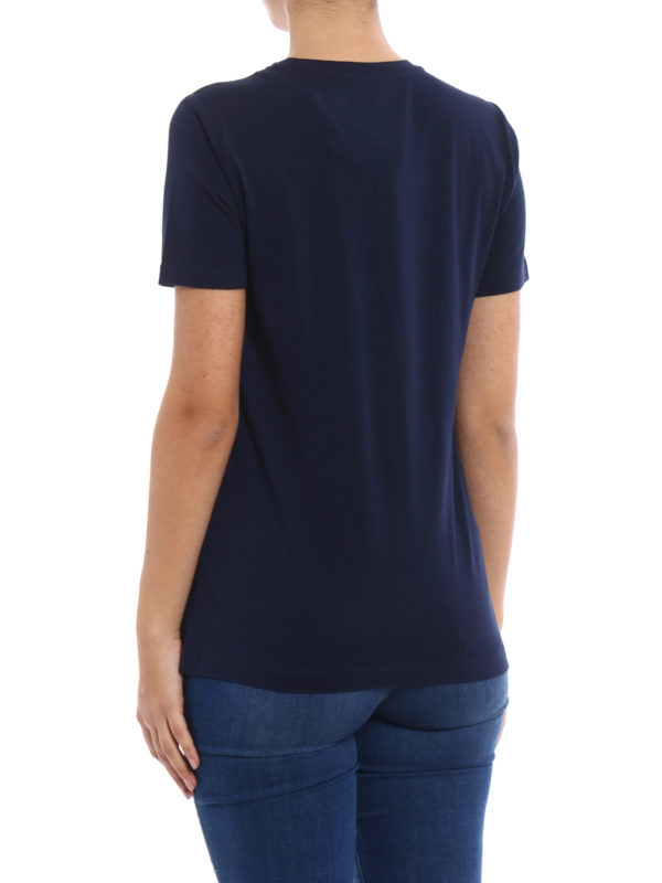 T-Shirt - Dunkelblau shop online: TORY BURCH