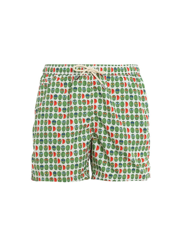 MC2 SAINT BARTH: Bañadores y boxer de baño - Lighting Watermelon Bite - Verde