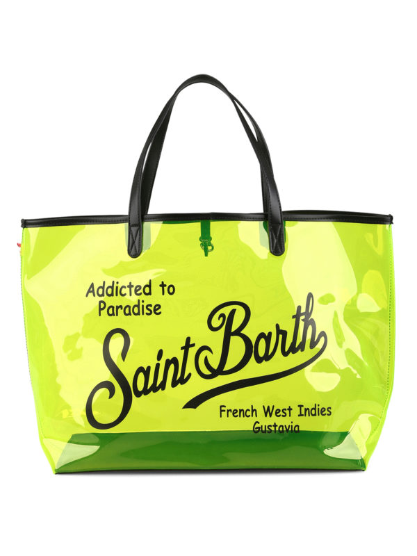 MC2 SAINT BARTH: Handtaschen - Shopper - Gelb