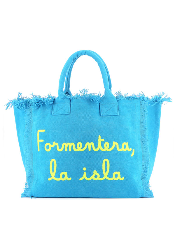 MC2 SAINT BARTH: Handtaschen - Shopper - Blau