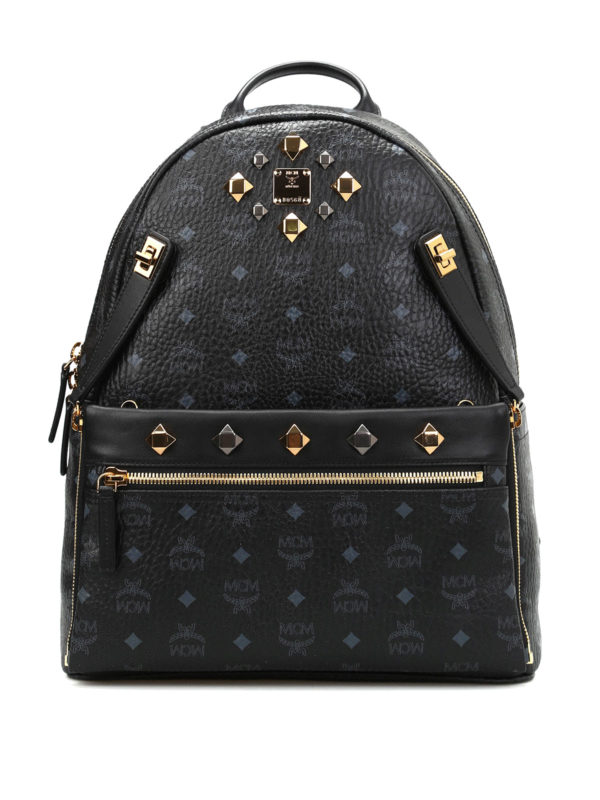 MCM: backpacks - Medium Dual Stark leather backpack