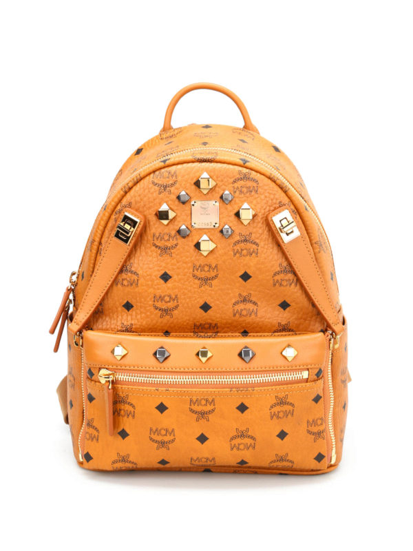 MCM: backpacks - Small Dual Stark studded backpack