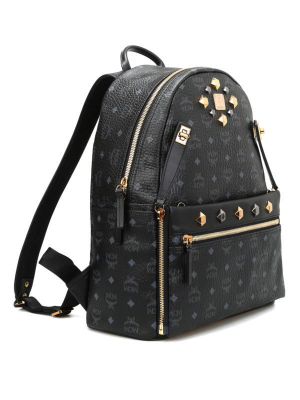 MCM: backpacks online - Medium Dual Stark leather backpack
