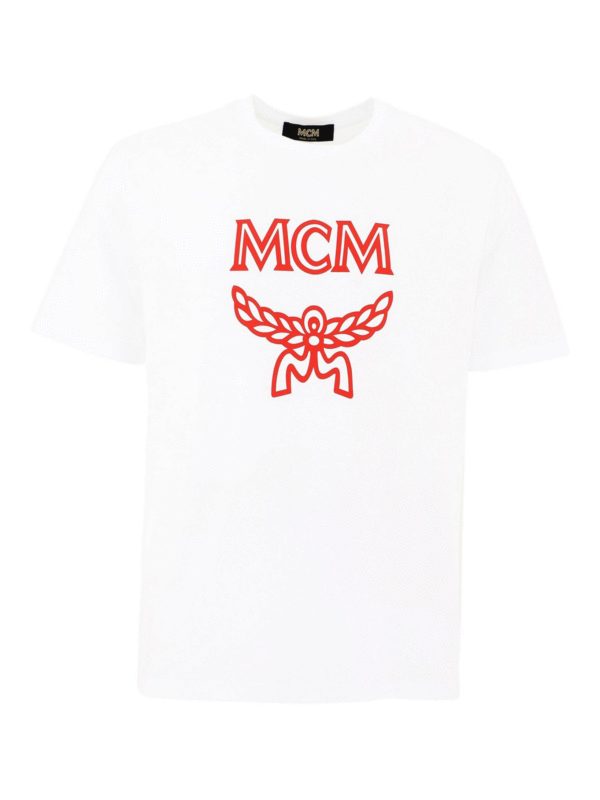 MCM: T-shirts - T-Shirt - Weiß
