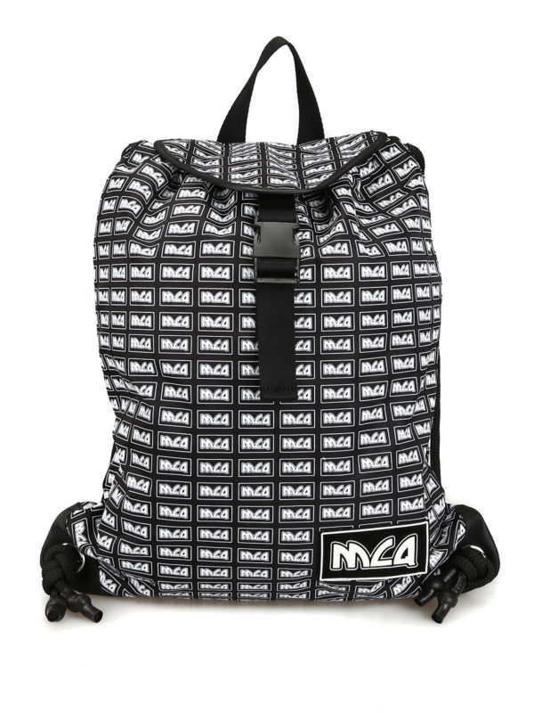 MCQ: backpacks - Mcq print nylon sack backpack