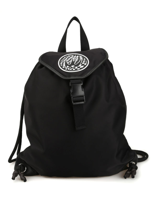 MCQ: backpacks - Swallow patch nylon sack backpack
