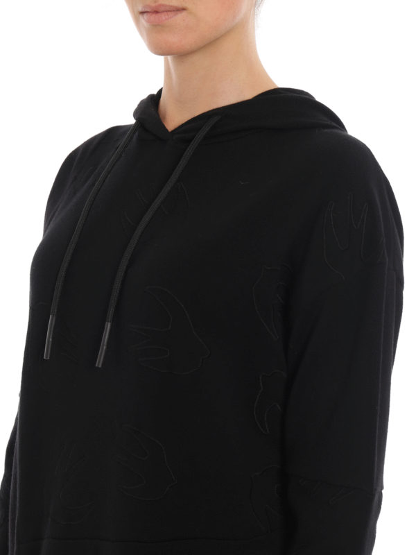 MCQ buy online Abito in maglia con ricamo Swallow