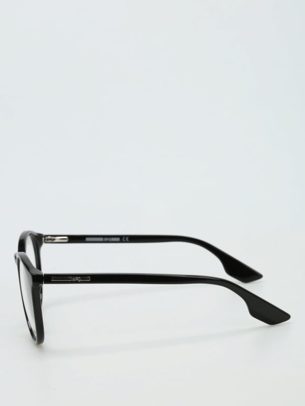 MCQ: Glasses online - Black frame round  glasses