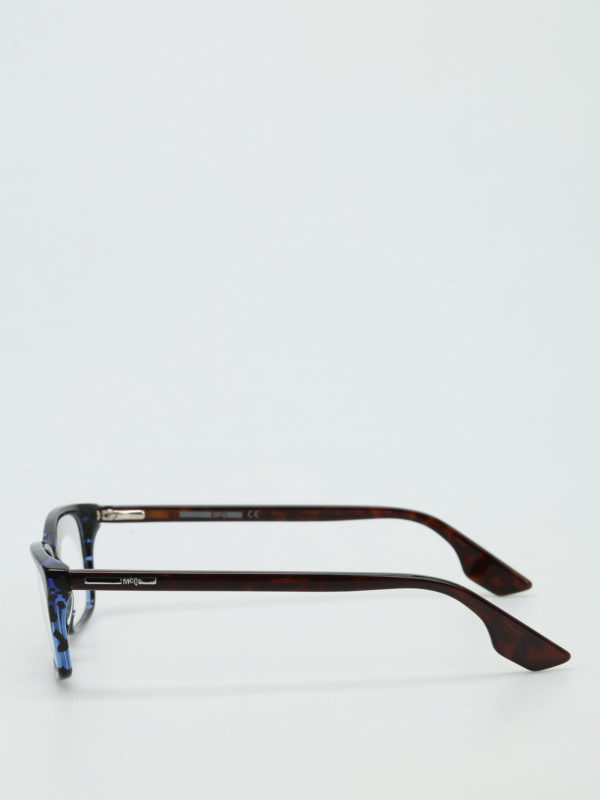 MCQ: Glasses online - Two-tone frame square glasses