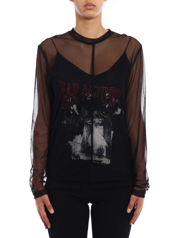 MCQ: t-shirts online - Fear Nothing double layer T-shirt