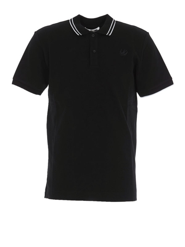 MCQ: polo shirts - Swallow patch polo shirt