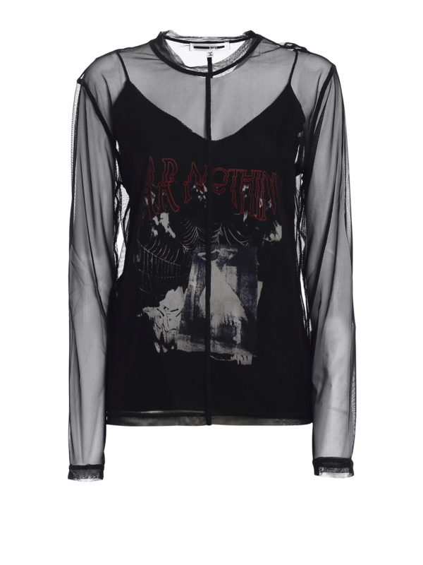 MCQ: t-shirts - Fear Nothing double layer T-shirt