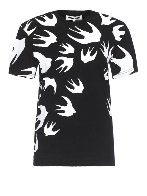 MCQ: t-shirt - T-shirt Swallow nera