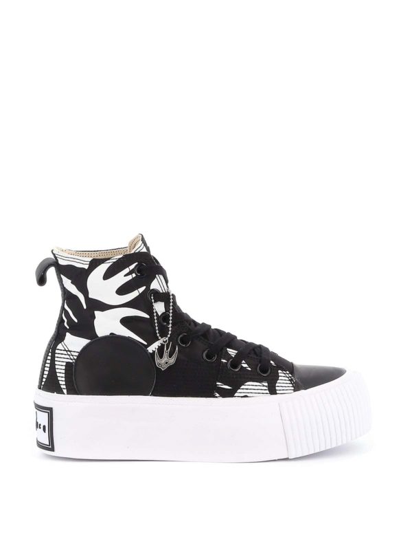 MCQ: trainers - Plimsoll platform sneakers