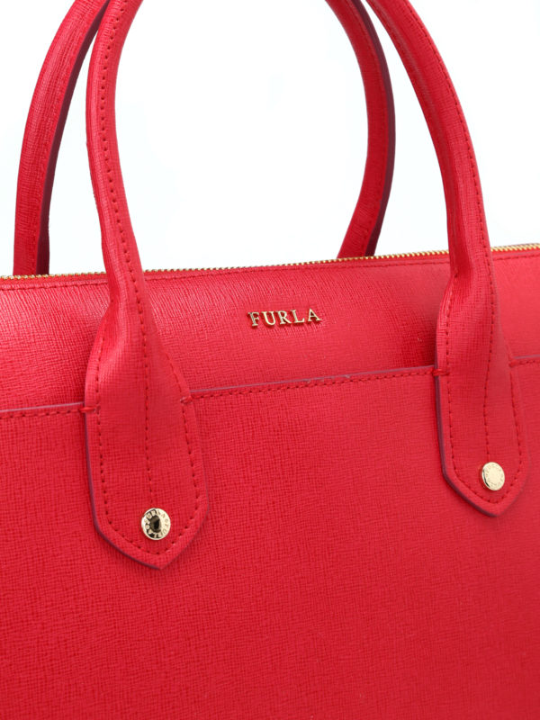 Bowling Tasche - Rot shop online: FURLA