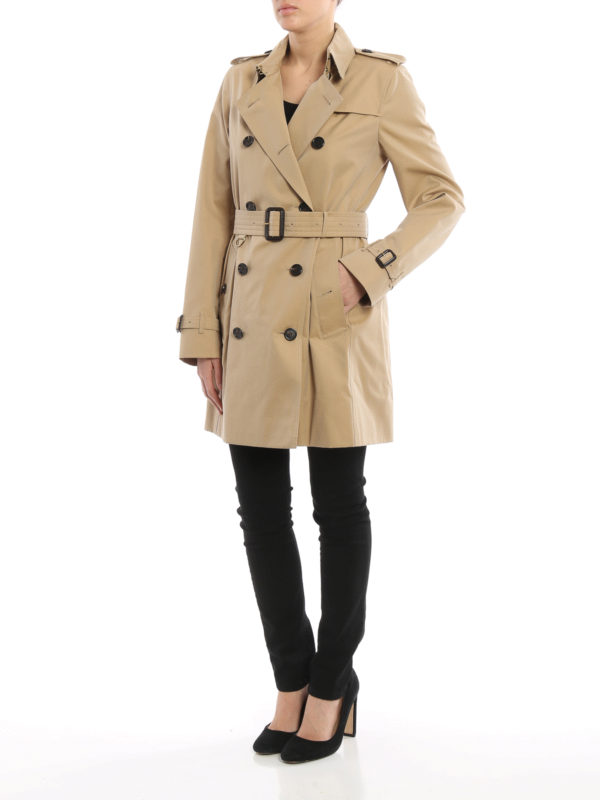 Burberry ベージュ トレンチコート レディース M Burberry トレンチコート Kensington - ベージュ|3900461