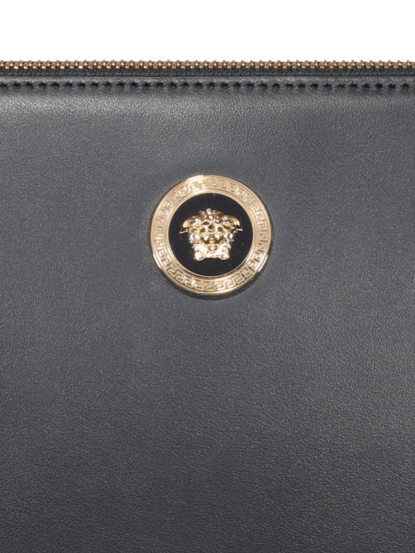 Medusa Head patch clutch shop online: VERSACE