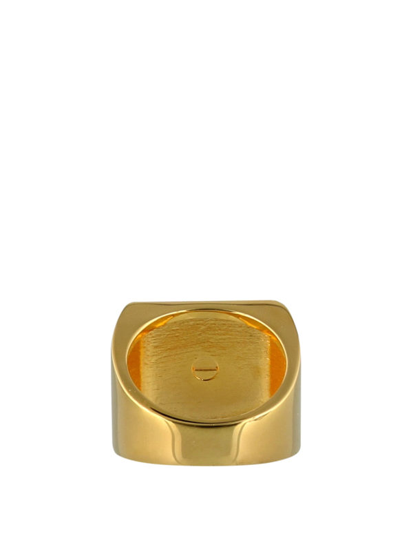 Medusa squared ring shop online: VERSACE