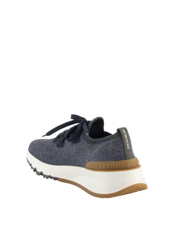 Sneaker - Blau shop online: BRUNELLO CUCINELLI