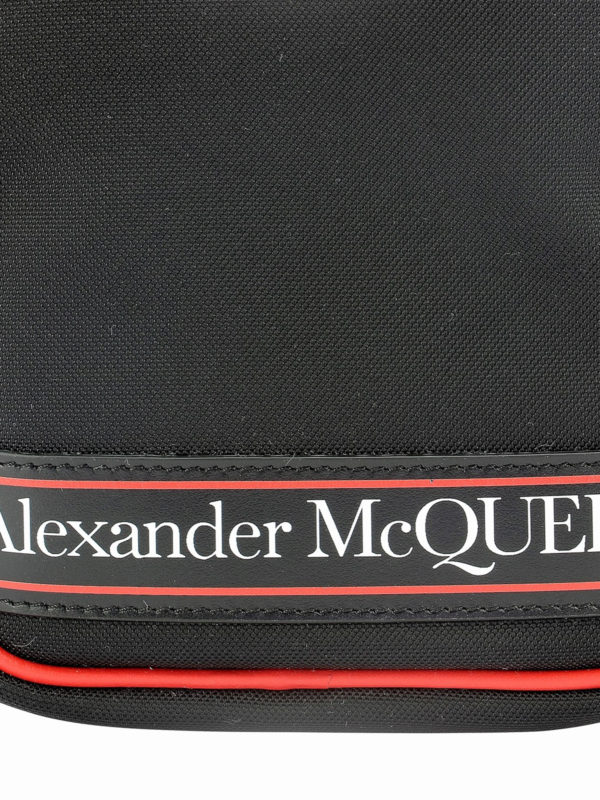 Messenger mini nylon bag shop online: ALEXANDER MCQUEEN