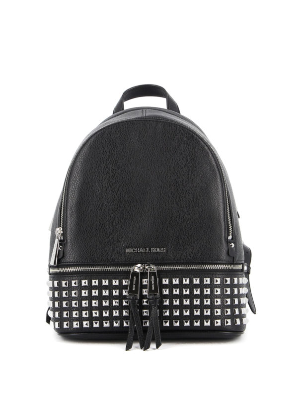 MICHAEL KORS: backpacks - Rhea medium studded backpack