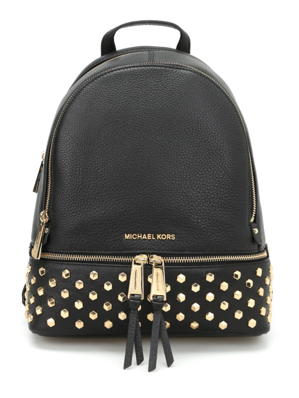 MICHAEL KORS: backpacks - Rhea studded backpack