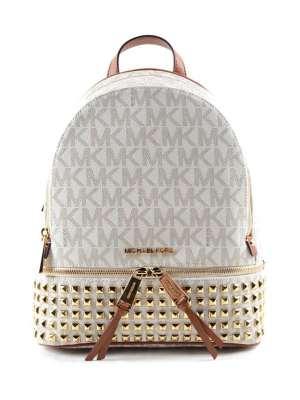 MICHAEL KORS: backpacks - Rhea studs backpack