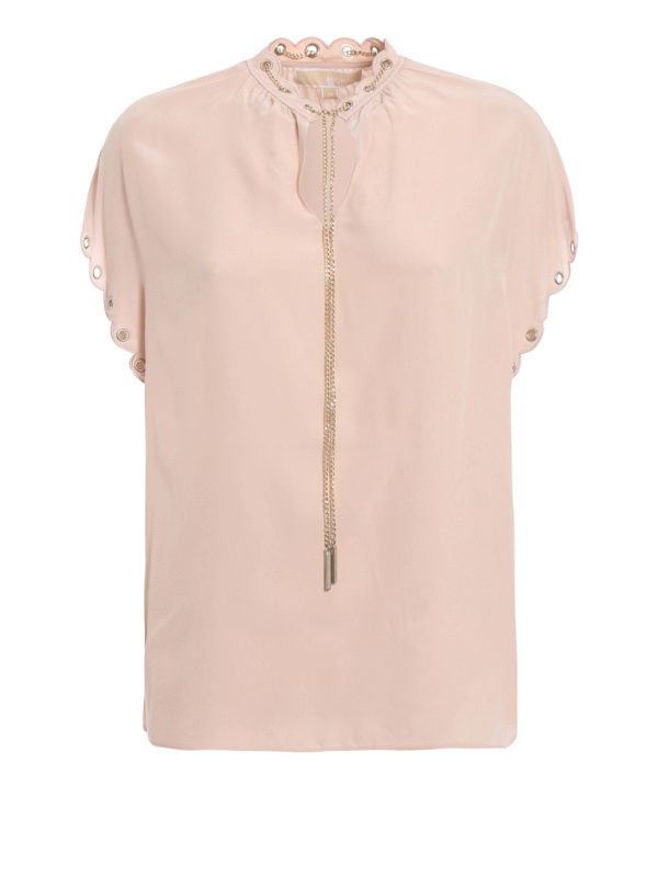 MICHAEL KORS: Blouses - Blouse - Rose Clair