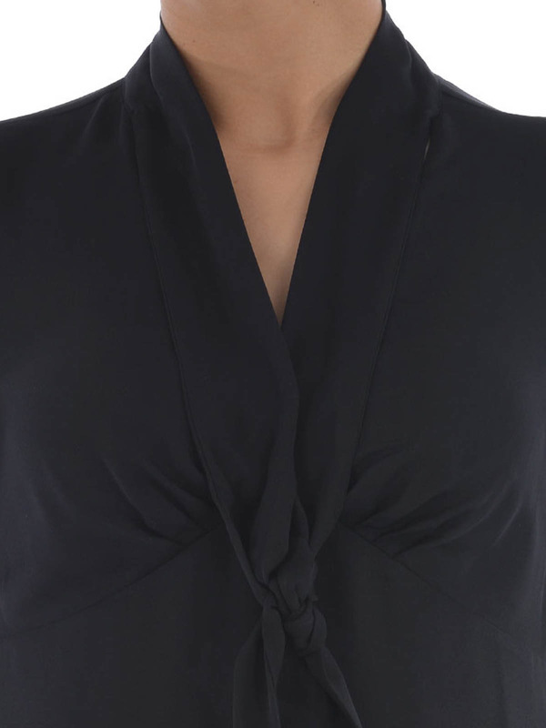 MICHAEL KORS buy online Bow tie silk blouse