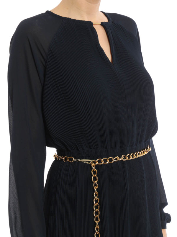 MICHAEL KORS buy online Vestido Largo Azul Oscuro