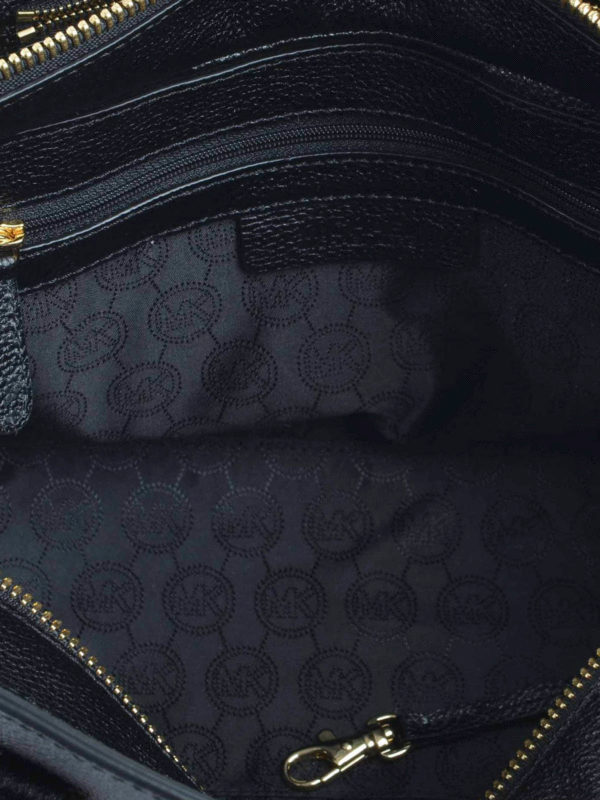 Michael Michael Kors Harper Medium Leather Satchel Bag