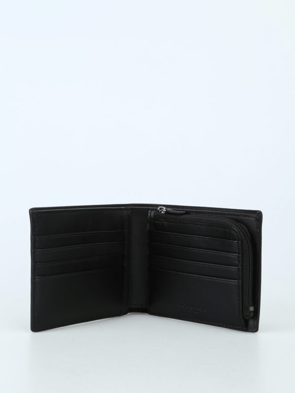MICHAEL KORS buy online Harrison black saffiano bi-fold wallet