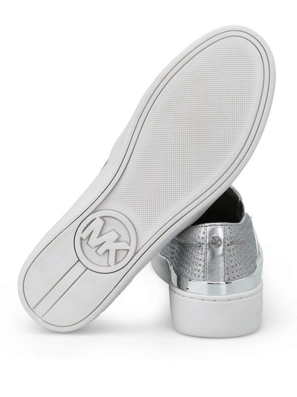 MICHAEL KORS buy online Kyle silver glitter slip-ons