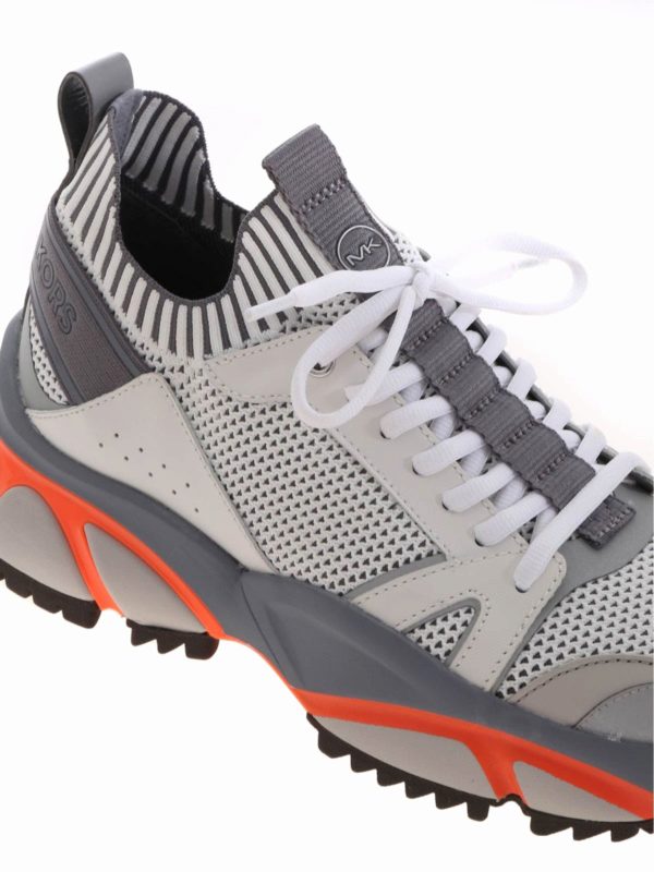 MICHAEL KORS buy online Lucas sneakers in gray and white