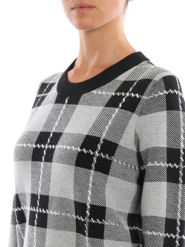 MICHAEL KORS buy online Rundhalspullover - Tartan