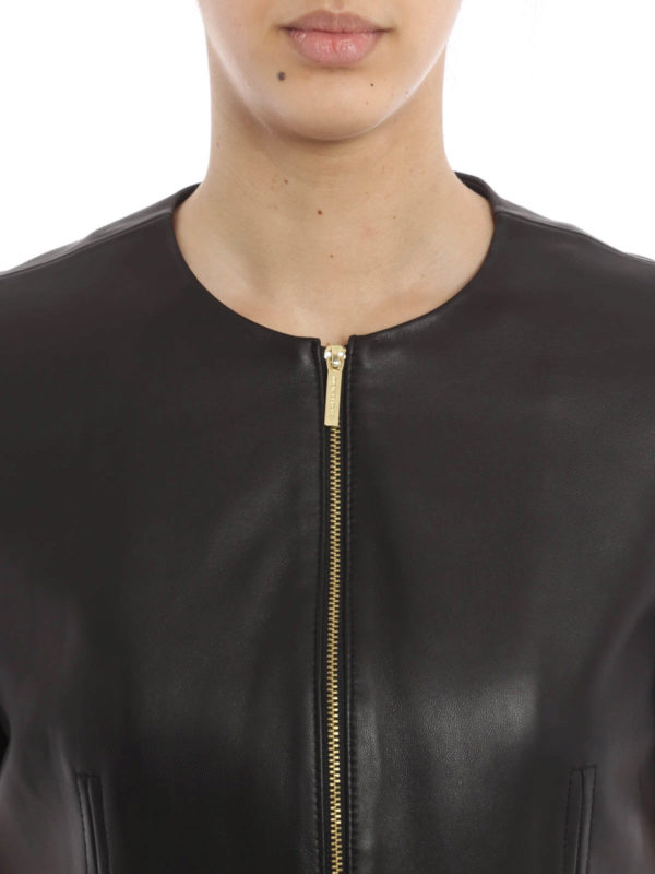 MICHAEL KORS buy online Multi zip leather jacket