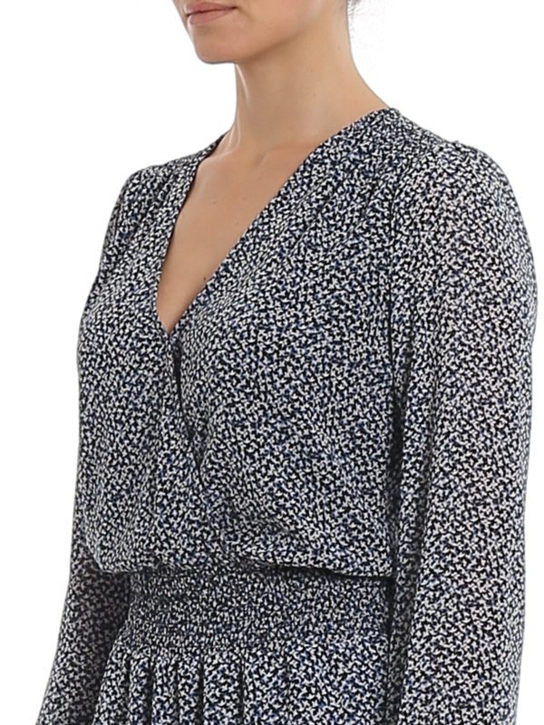 MICHAEL KORS buy online Patterned flounced dress