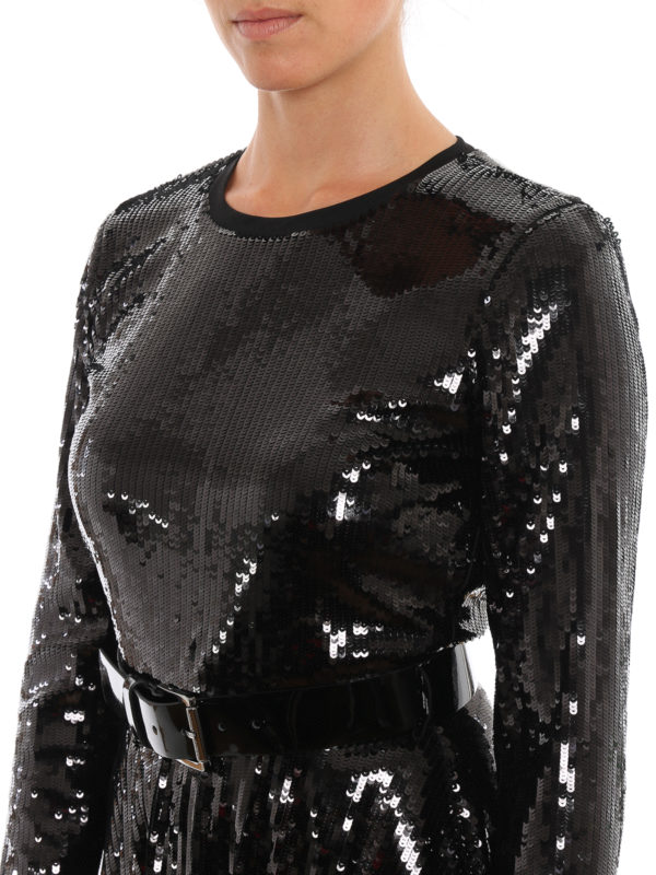 MICHAEL KORS buy online Robe Au Genou - Noir