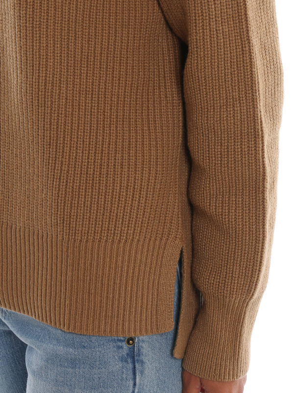 MICHAEL KORS buy online Pull À Col V - Marron Clair