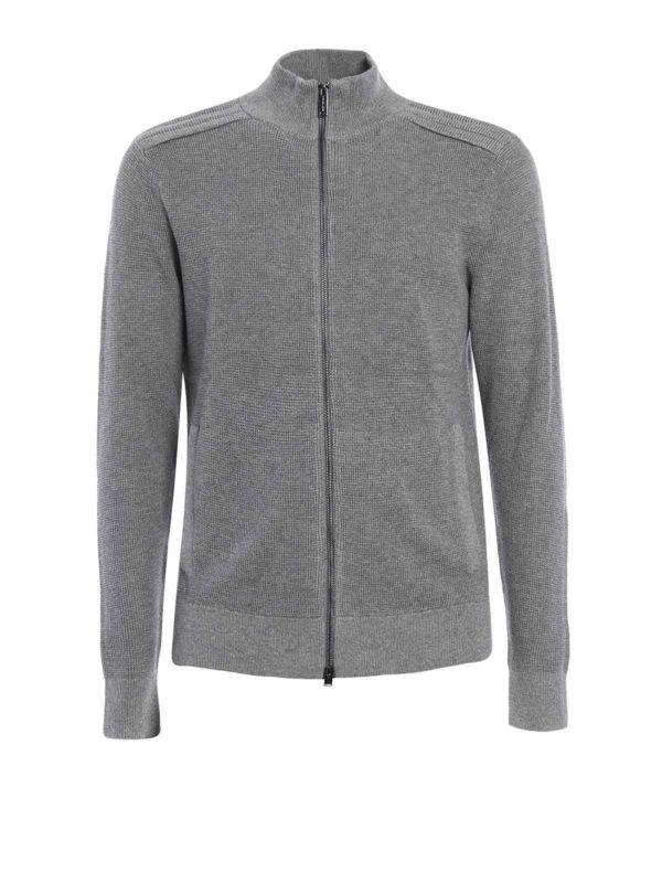 MICHAEL KORS: カーディガン - カーディガン メンズ - グレー