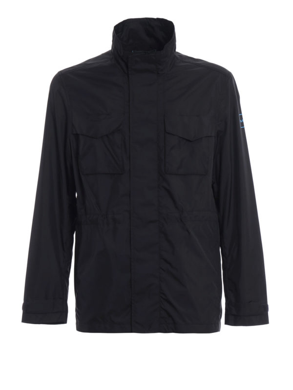MICHAEL KORS: casual jackets - Travel engineered black jacket