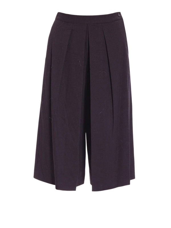MICHAEL KORS: casual trousers - Pleated culottes