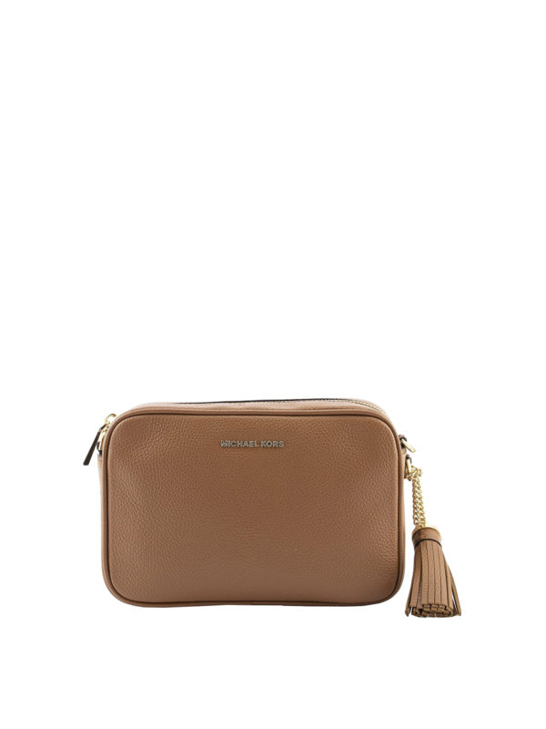 MICHAEL KORS: cross body bags - Ginny medium leather bag