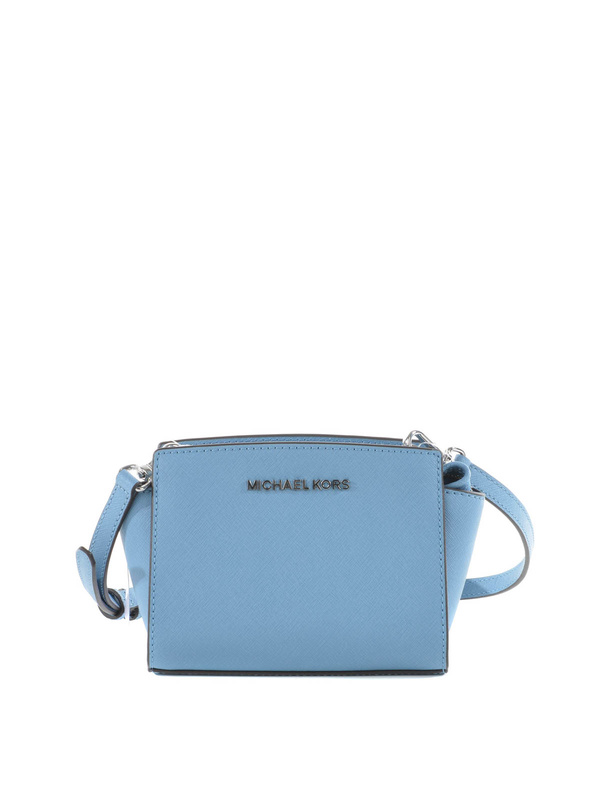 MICHAEL KORS: cross body bags - Saffiano Selma mini bag