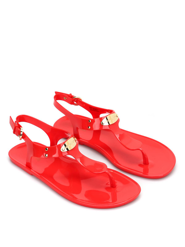 MICHAEL KORS: flip flops - Jelly flip flops