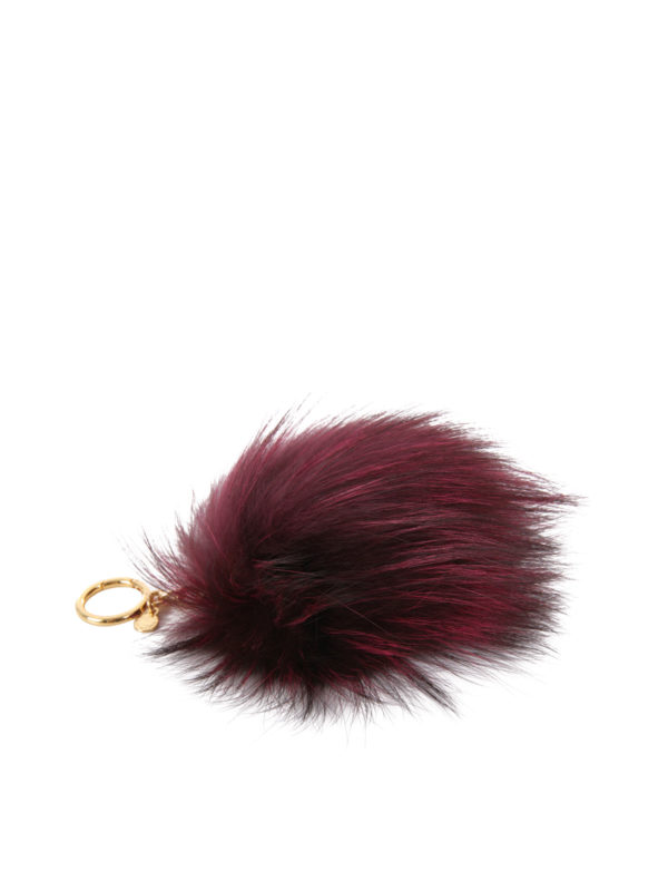 MICHAEL KORS: key holders - Fur ball key ring