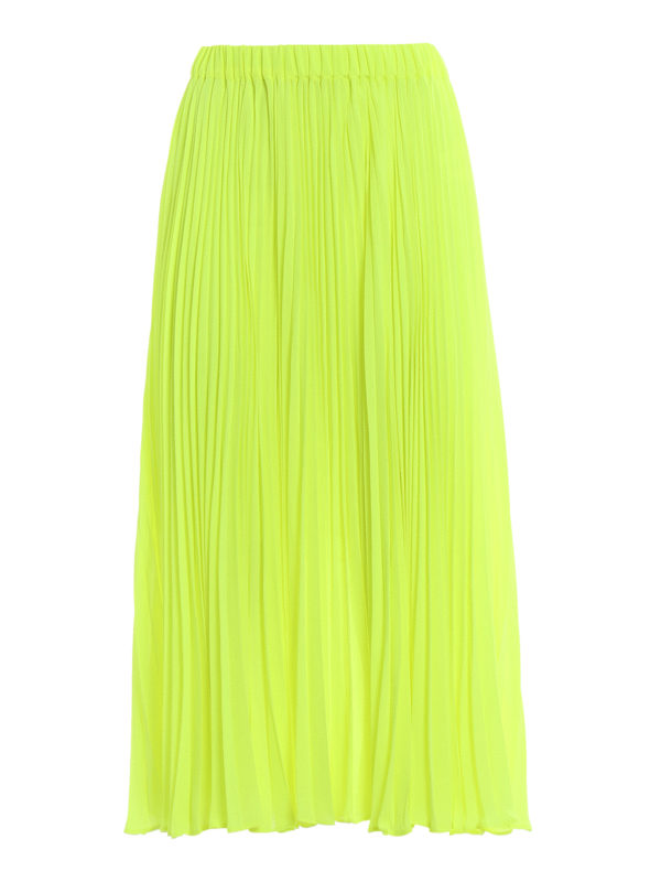 MICHAEL KORS: Jupes midi et au genou - Jupe Midi - Jaune