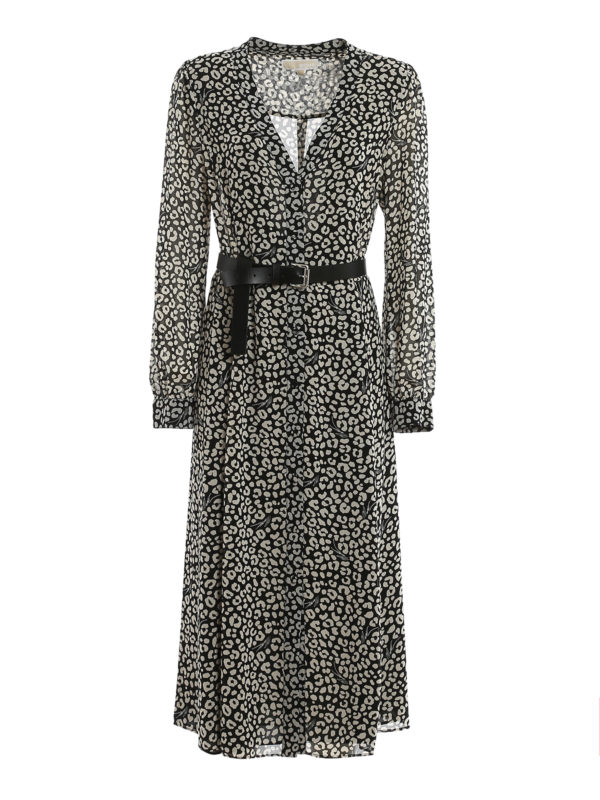 MICHAEL KORS: Maxikleider - Maxikleid - Schwarz